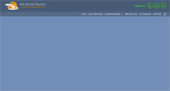Desktop Screenshot of mykenyatravel.com